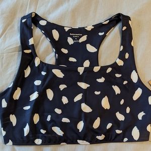 Reformation Ecomove Gwen sports bra in Splatter